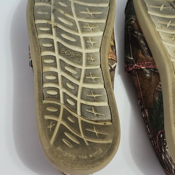 Skechers Bobs Realtree Camouflage Shoes Women's Size 8 - Picture 12 of 16